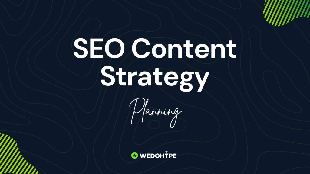 Crafting an Effective SEO Content Strategy: From Planning to Execution 8 Crafting an Effective SEO Content Strategy: From Planning to Execution 1